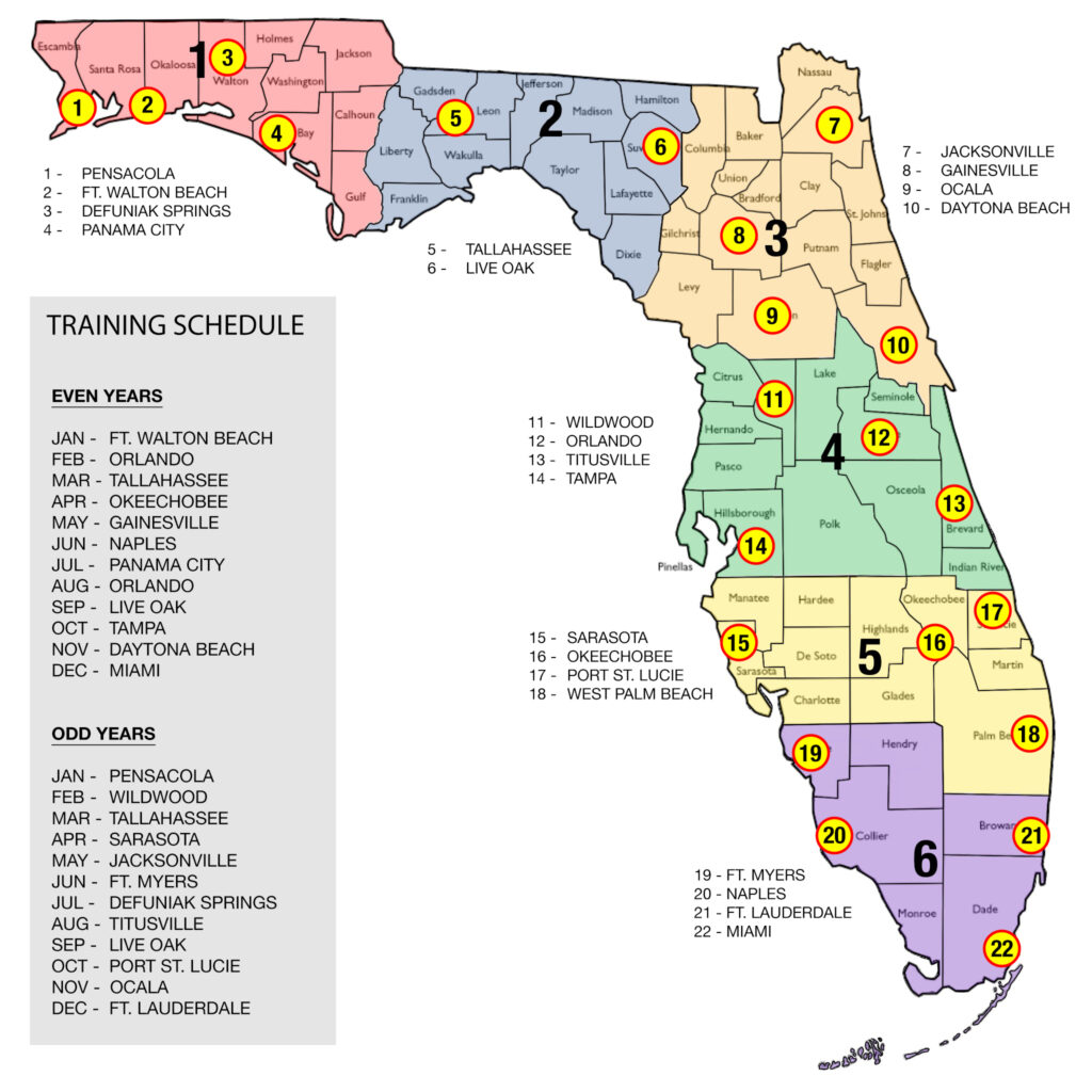 ACO Class Schedule – Florida Animal Control Training Commission